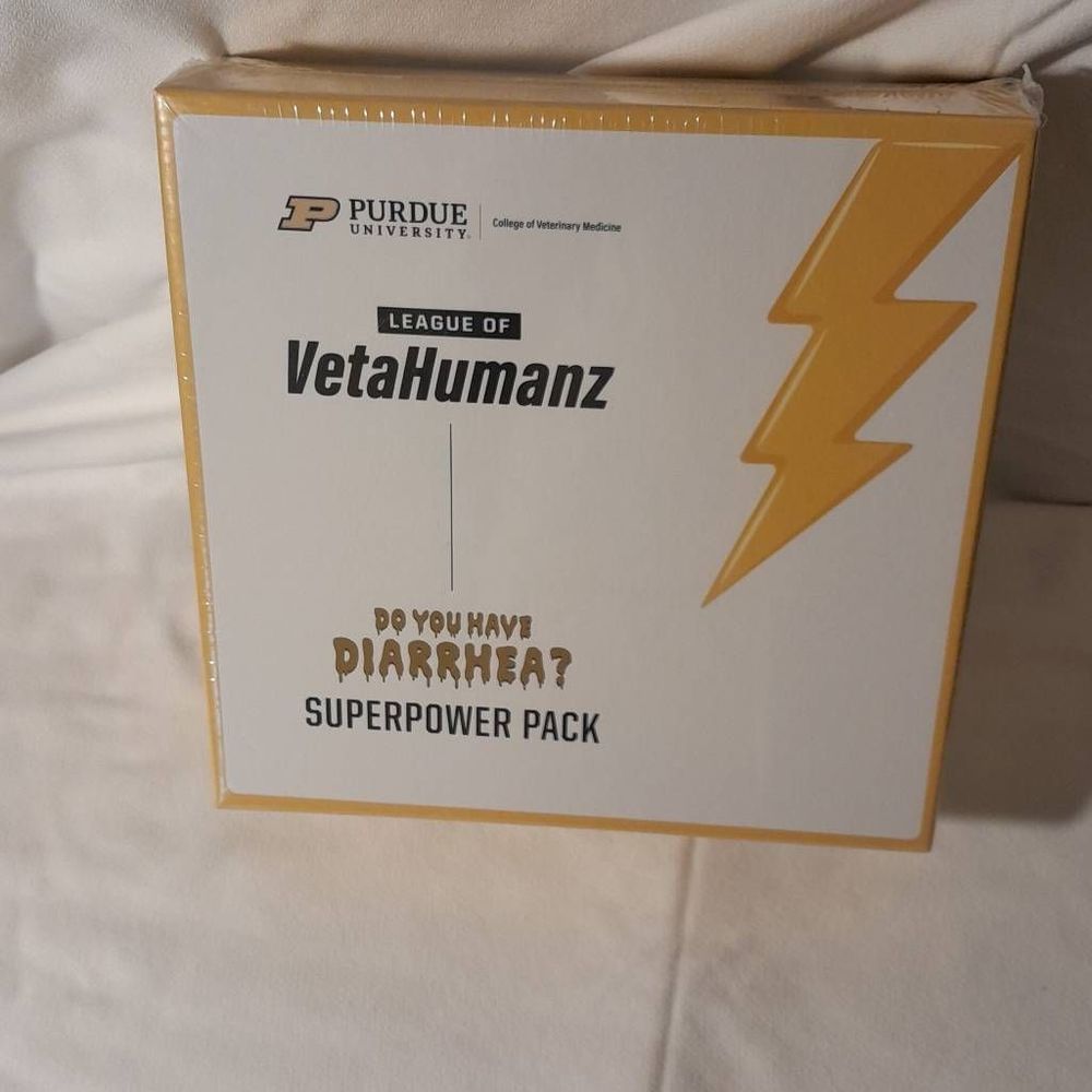 Purdue University  League Of VetaHumanz Do You Have Diarrhea? NEW SEALED